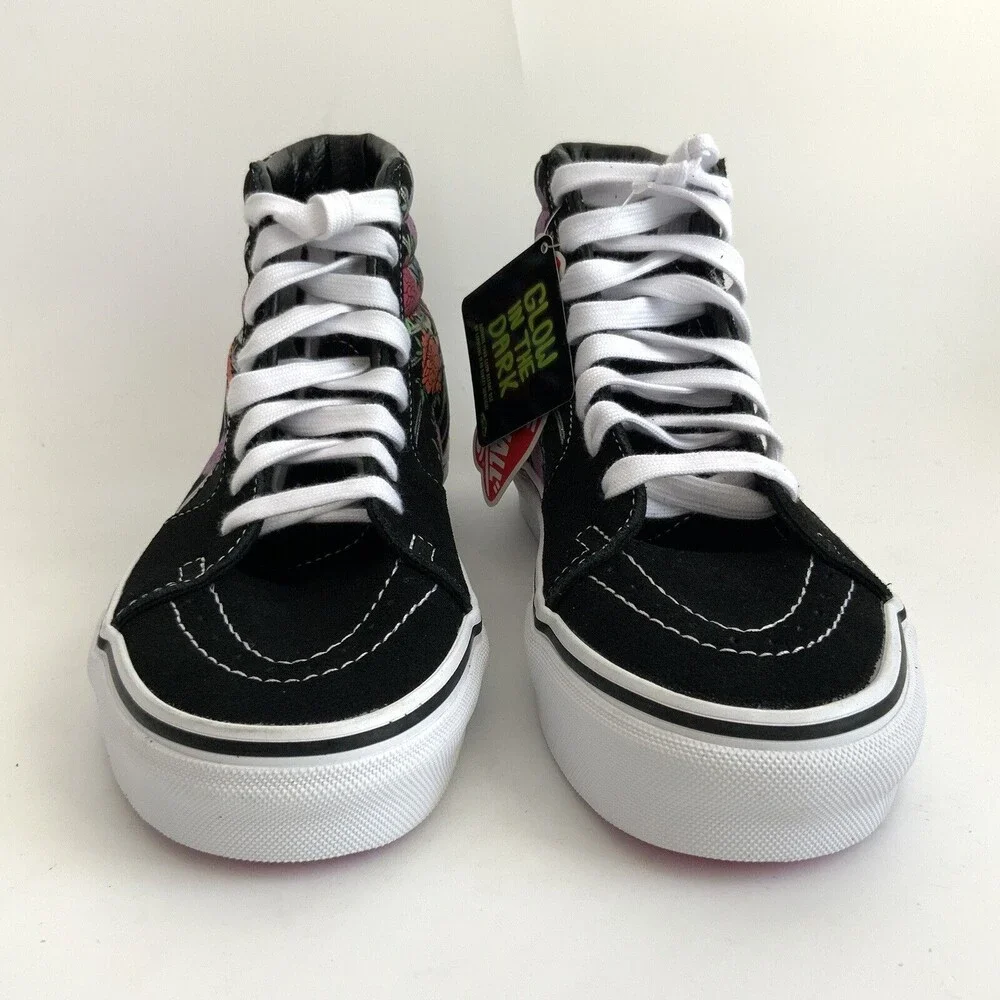 New Glow In The Dark Vans SK8-Hi Dia De Muertos 2022 Sneakers 7